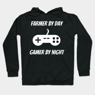 Farmer By Day Gamer By Night Hoodie